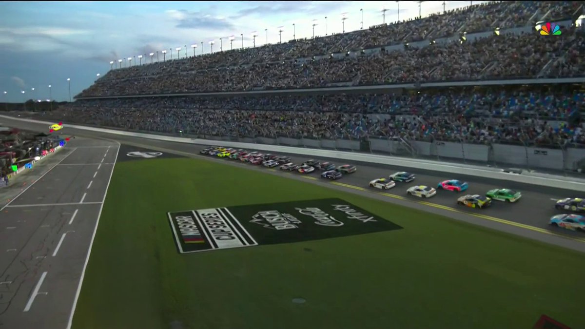 REPOST if you’re watching the cutoff race at Daytona on NBC &amp; Peacock!