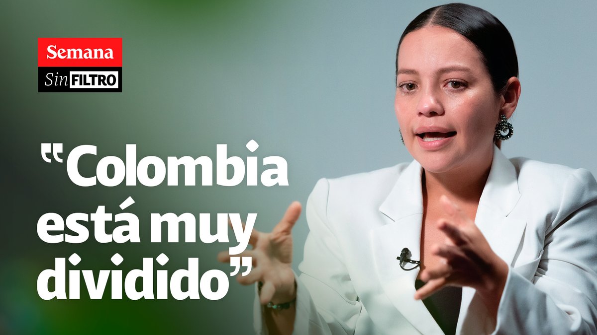“Qué cantidad de odio. Estuve a punto de cerrar Twitter. Este país está muy dividido, lleno de odio, con ganas de venganza”: Natalia Reyes, en Sin Filtro, se muestra afectada por la polarización en las redes sociales en Colombia. Episodio completo: