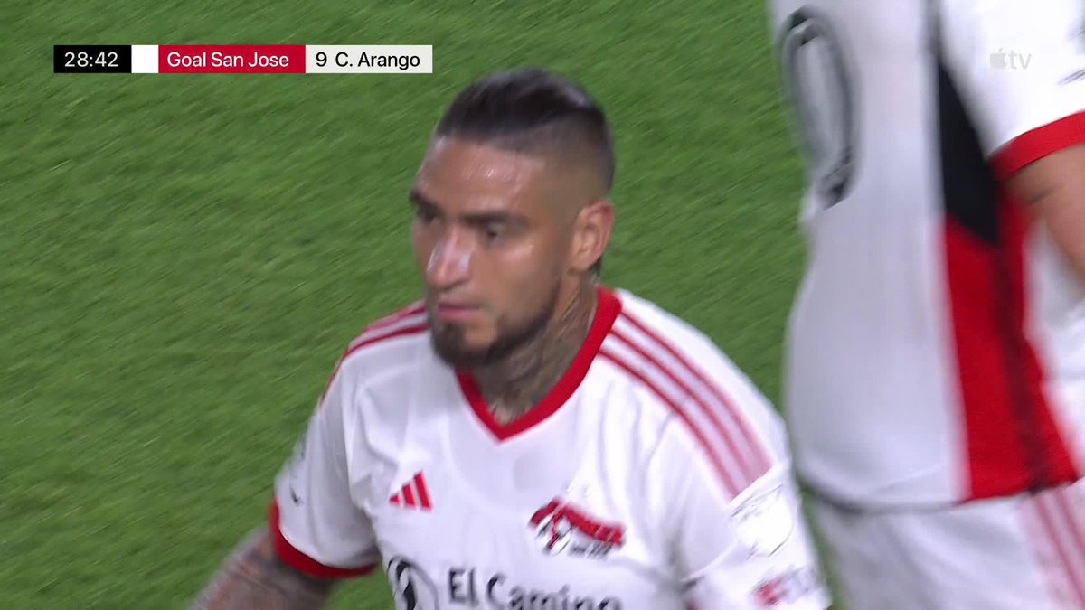 🇨🇴 GOOOL de ‘Chicho’ Arango. El colombiano marcó el 1-0 de #SJEarthquakes en su visita a #HoustonDynamo, al 28’ 👀 Es la anotación #12 del delantero en lo que va de esta temporada de MLS