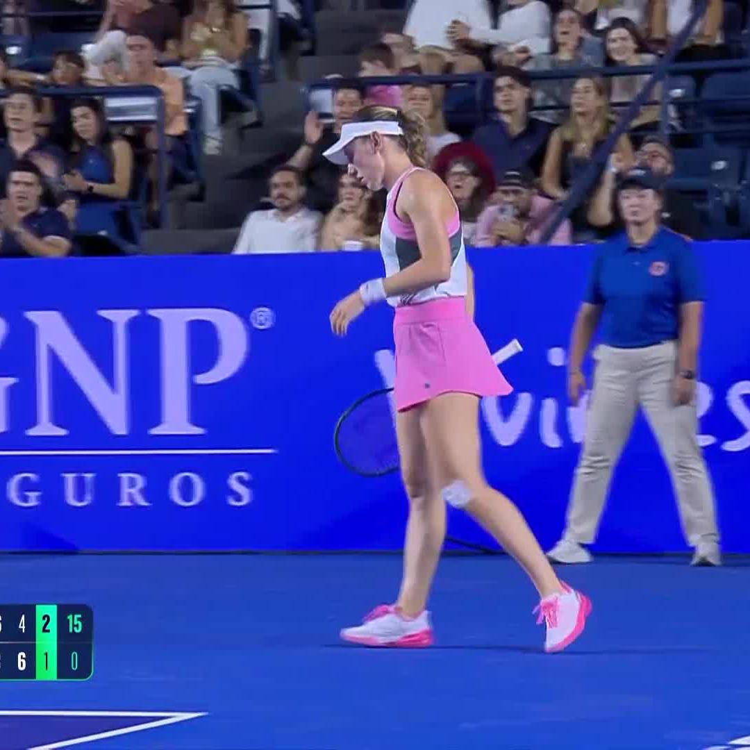A little bit of Alexandrova magic in Monterrey ✨ #AbiertoGNPSeguros