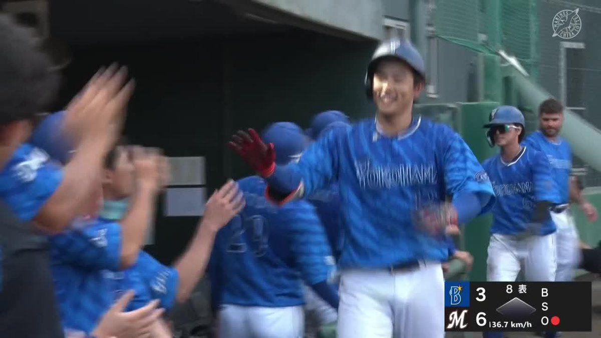 突き刺した 再びの支配下登録を狙う 上甲凌大 ファーム第3号ホームラン ⚾プロ野球 ファーム(2025/8/24) 🆚ロッテ×DeNA 📱Live on DAZN #オレをみろ #イージースポーツ #baystars #だったらDAZN