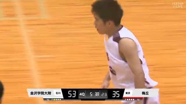 #金沢学院大附 の必殺仕事人😤😤 #木下陽翔(#6)がNBAで使われているムーブで難なく得点✨ 着実に点差を広げる‼ 🏀#全中バスケ 2025🏆 【男子決勝】 #金沢学院大附(石川)🆚#梅丘(東京) ▶️視聴はコチラ #バスケットLIVE ライブ配信中📡 #中学バスケ #全中 日本バスケットボール協会(JBA)