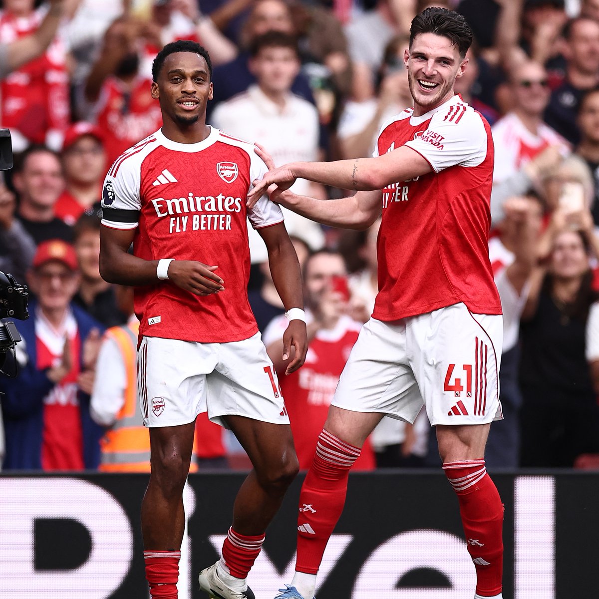 ๐ฏ Rice delivers ๐ฅ Timber converts Our first Emirates Stadium goal of the 2025/26 campaign ๐คฉ