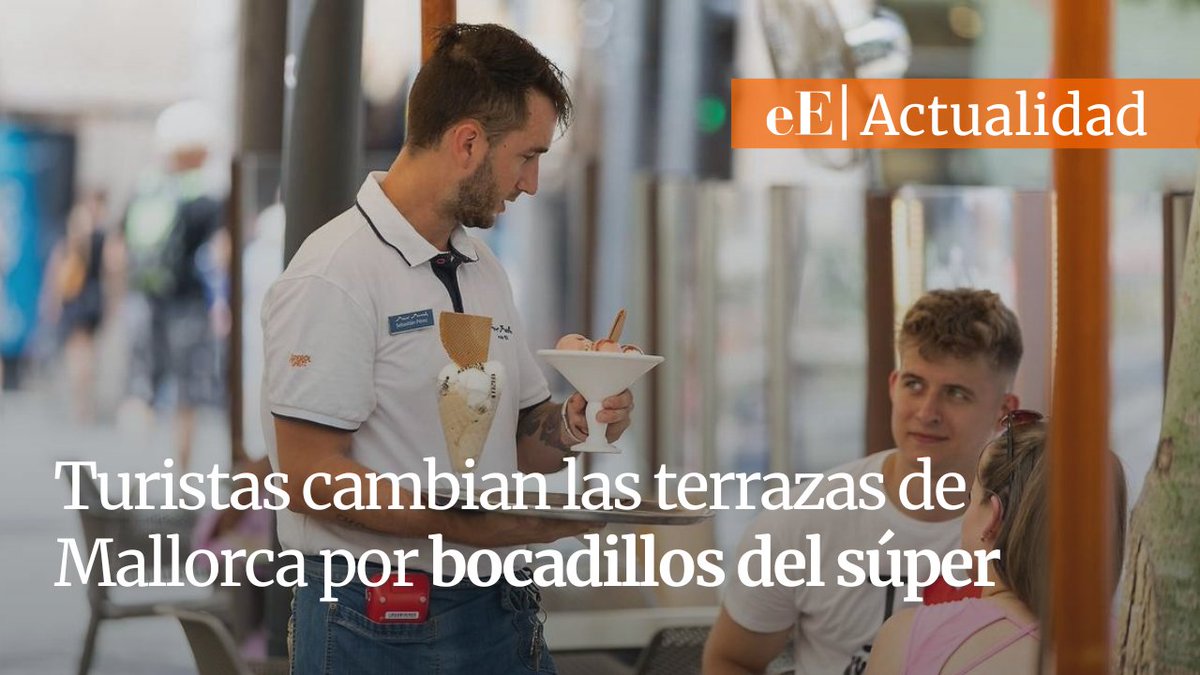 🏝️ Cambio de modelo turístico en Mallorca: las terrazas se vacían y ya no es por falta de visitantes. 🛒 Muchos turistas compran en el súper y van con bocadillos por el aumento de los precios en cafés y restaurantes en hasta un 30 % respecto a 2019. 🔗