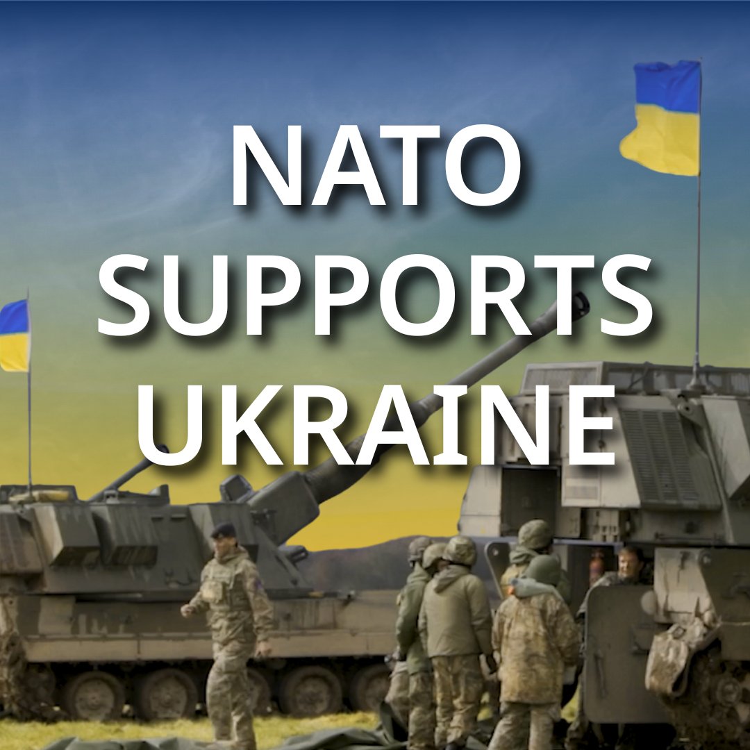 NATO stands with Ukraine. Our support is unwavering and continues to grow 🇺🇦 #UkraineIndependenceDay #StandWithUkraine
