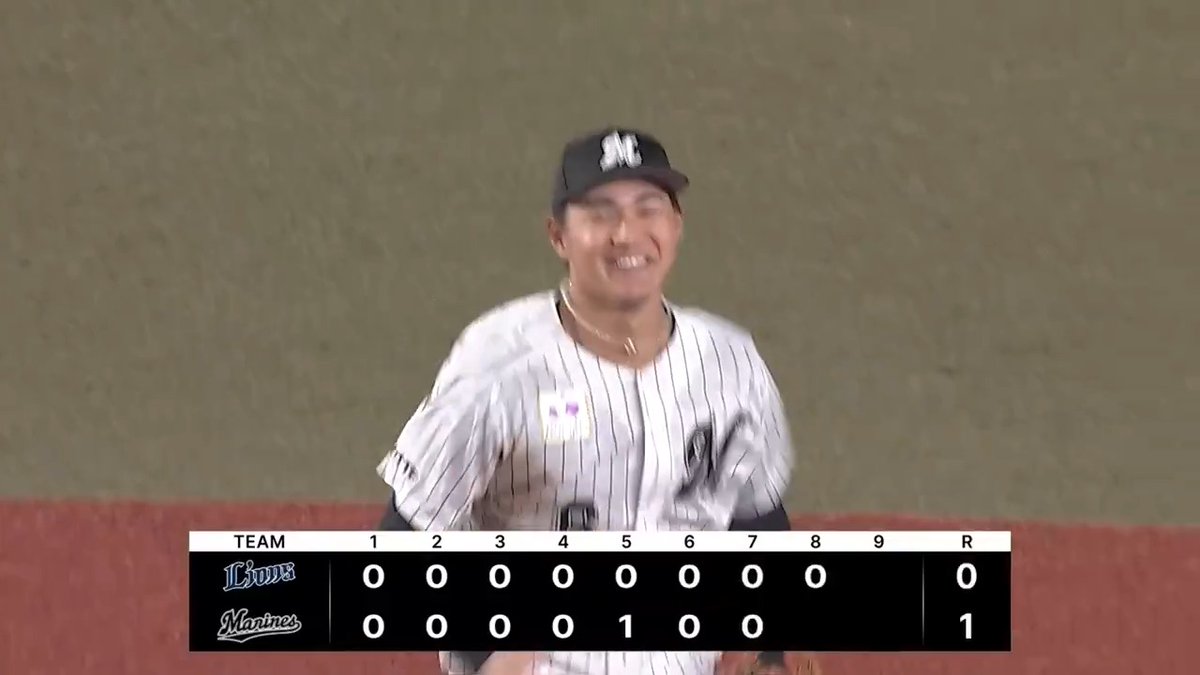 千葉ロッテ 西川史礁 選手の好返球‼️ ダブルプレーでピンチを切り抜ける✨ 👇ライブ配信はこちら