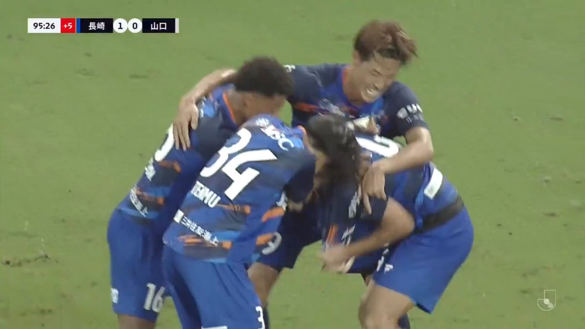 後半ATの劇的決勝ゴールで長崎が3連勝！🔥 🎦 ゴール動画 🏆 明治安田Ｊ２リーグ 第27節 🆚 長崎vs山口 🔢 1-0 ⌚️ 90+6分 ⚽️ 江川 湧清（長崎) #Ｊリーグ