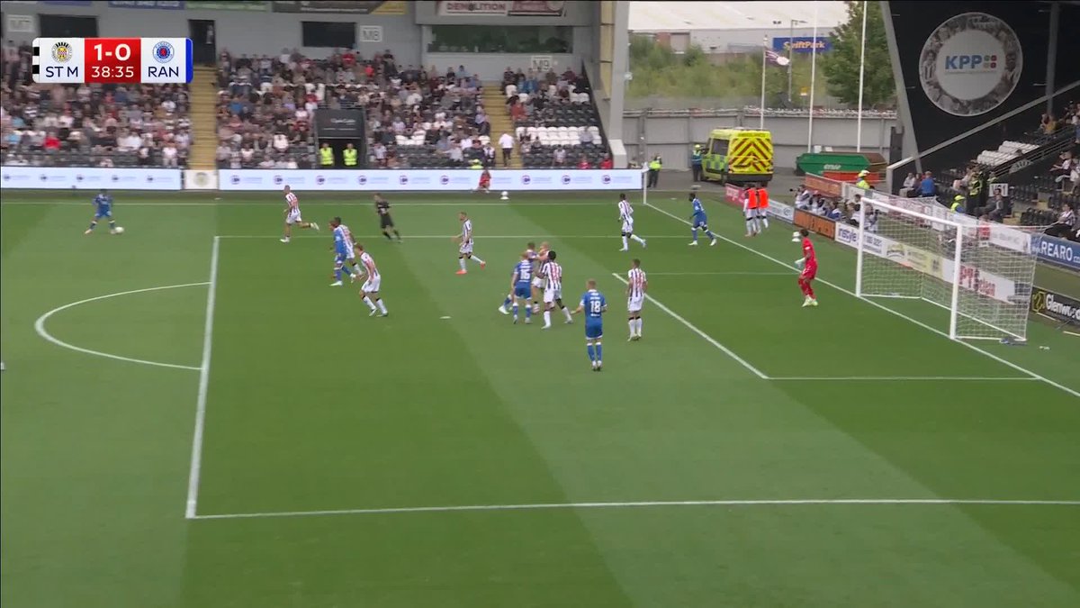🧤 WHAT A SAVE! Shamal George with a great stop to deny Thelo Aasgaard ⤵️