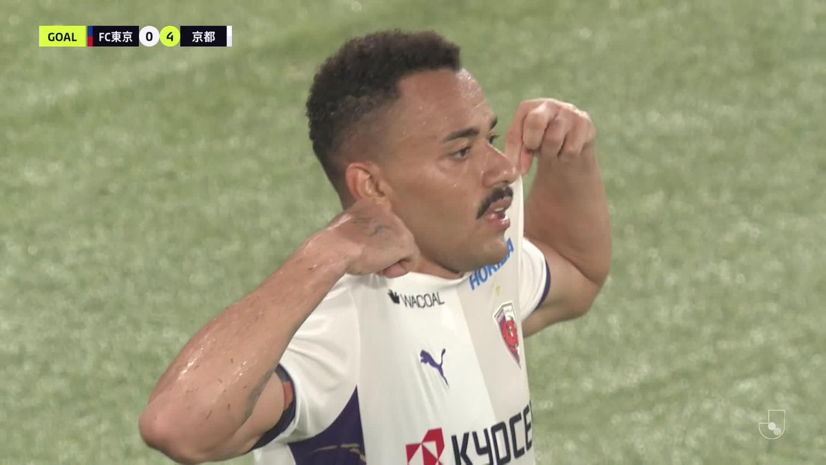 ストライカー・ #ラファエルエリアス が冷静に流し込みハットトリック達成🔥 🎦 ゴール動画 🏆 明治安田J1リーグ 第27節 🆚 FC東京vs京都 🔢 0-4 ⌚️ 81分 ⚽️ ラファエル エリアス(京都) #Jリーグ