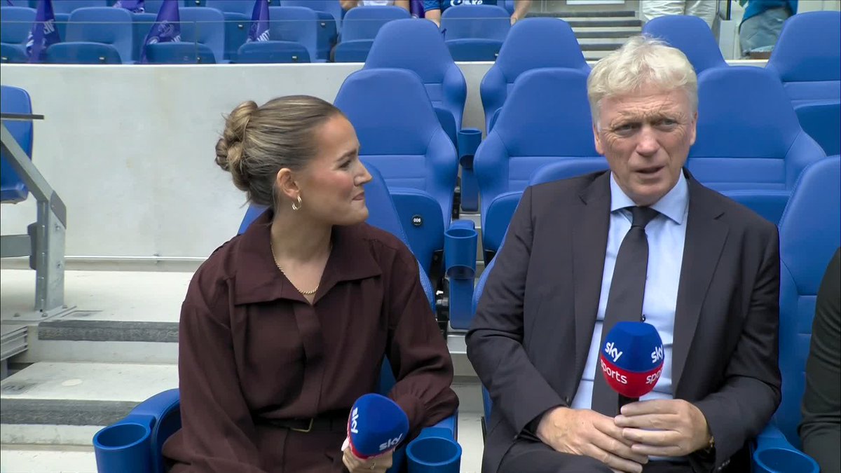 "Huge feelings for all the Evertonians who have waited so long to get a stadium, it's remarkable" ๐ David Moyes speaks to us on a special day in Everton's history ๐ตโจ