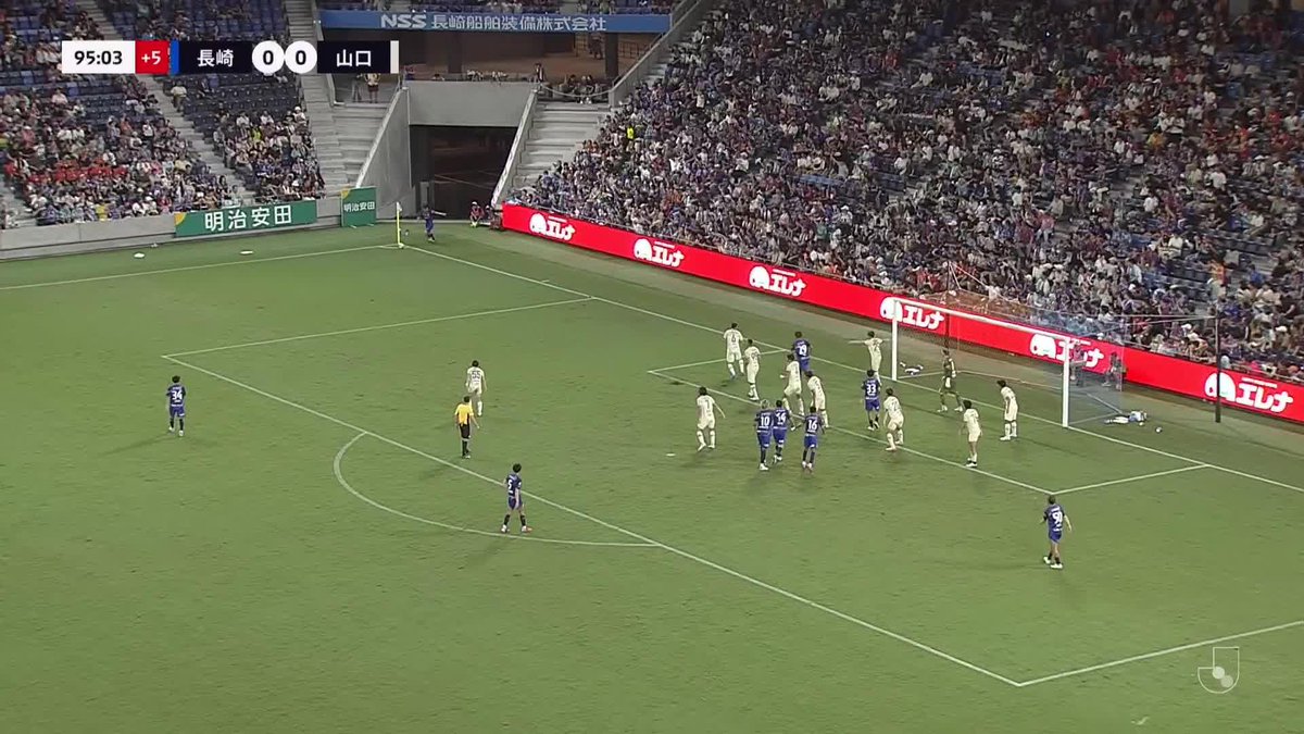 🔷🔶 𝙏𝙊𝘿𝘼𝙔'𝙎 𝙂𝙊𝘼𝙇⚽️✔️ 🔢1-0 ⚽️#江川湧清 選手 後半アディショナルタイムの決勝弾。 #翁長聖 選手のクロスに #江川湧清 選手がドンピシャヘッドで均衡を破る。 #vvaren #獲るぞTEPPEN #長崎山口