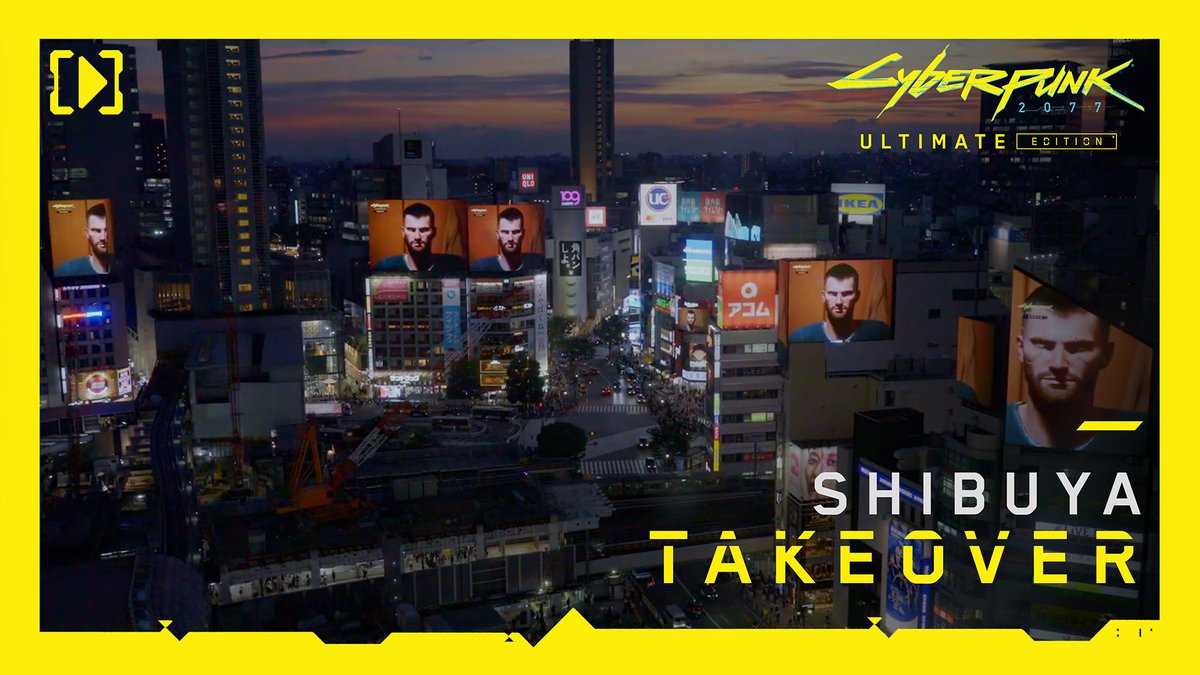 ナイトシティから、東京・渋谷へ🔥 #サイバーパンク2077