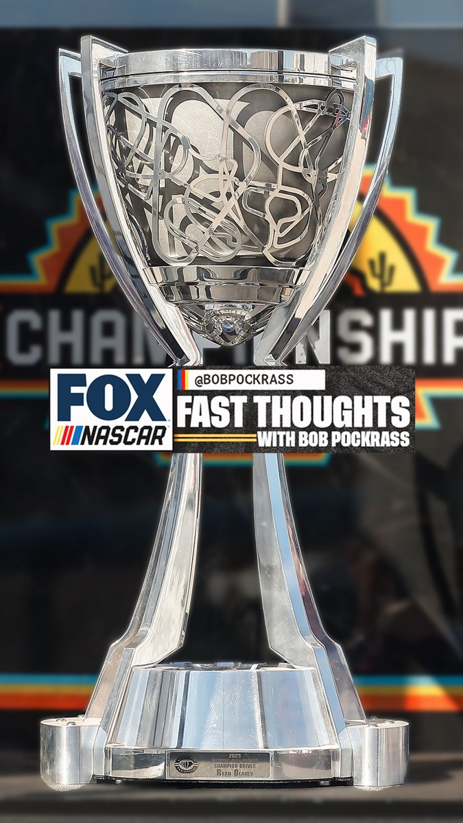 "My 2025 NASCAR Cup playoff picks. Will this be Denny Hamlin’s year?" Fast Thoughts with Bob Pockrass: