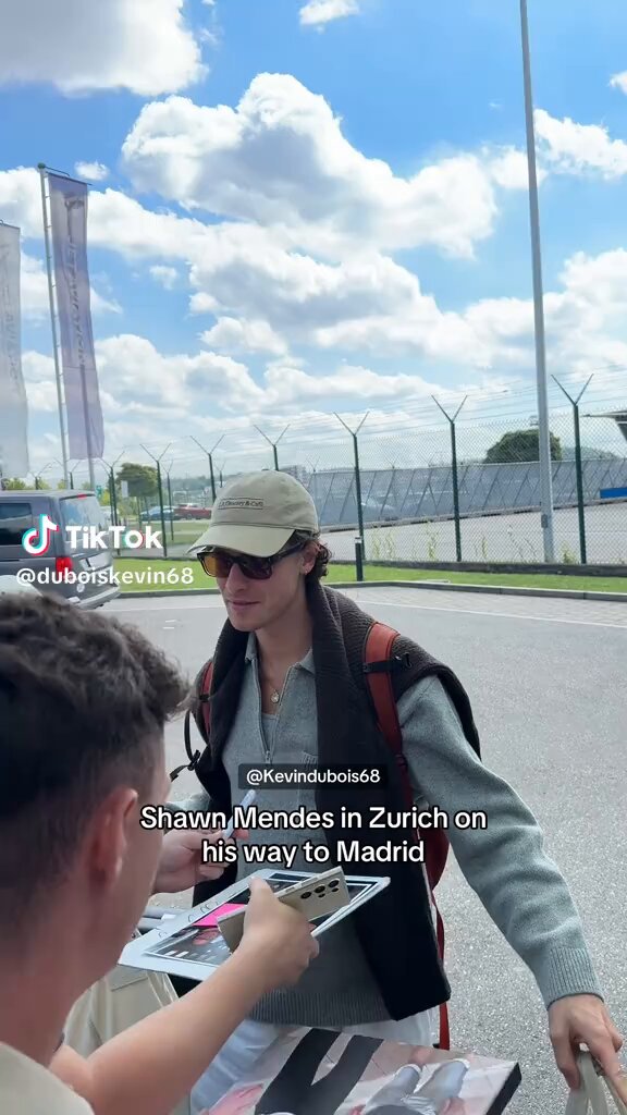 Shawn Mendes it’s on his way to Madrid, Spain🇪🇸 , he just leave Zurich #OnTheRoadAgainMadrid