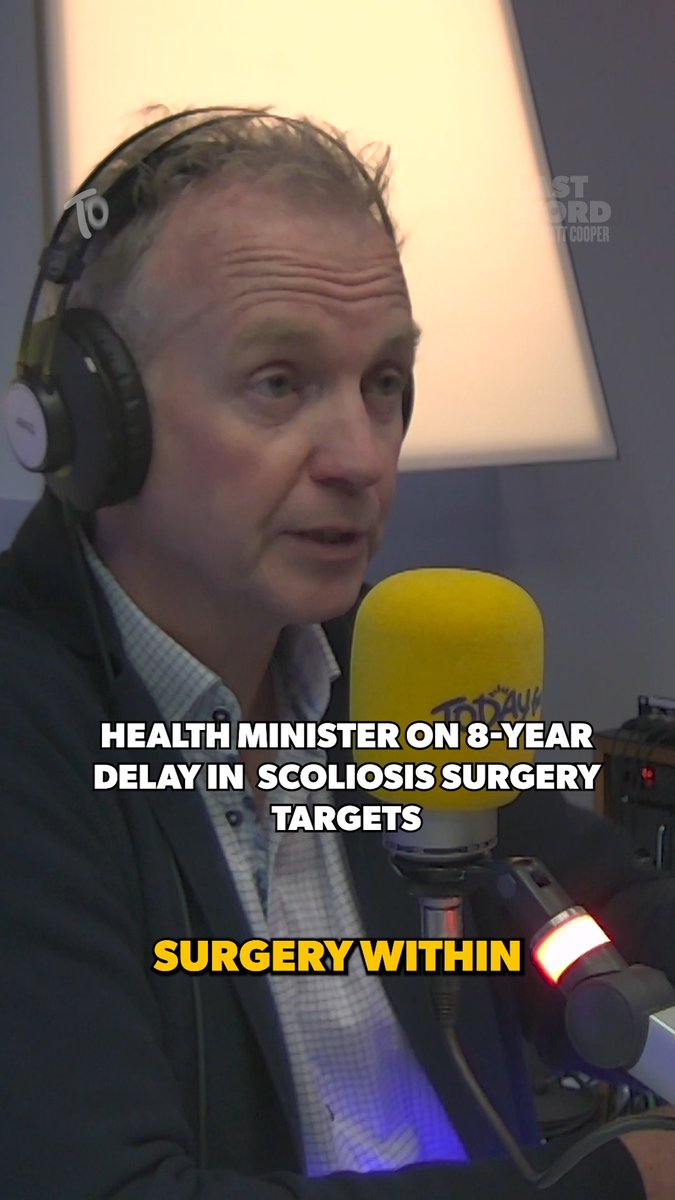 Matt questions the Health Minister on why scoliosis surgery targets haven’t been met after 8 years ⏱️