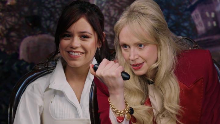 Jenna Ortega and Gwendoline Christie get demonically competitive in this game of Who Said It.