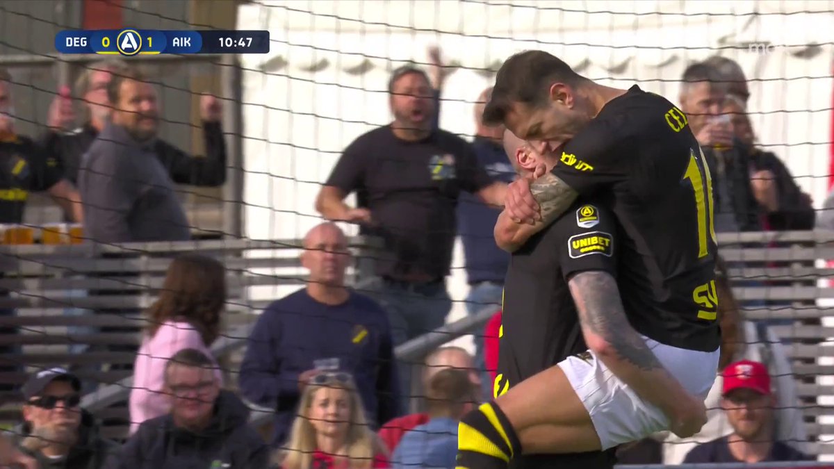 Bersant Celina till 1-0 AIK! 📲 Se Allsvenskan på HBO Max