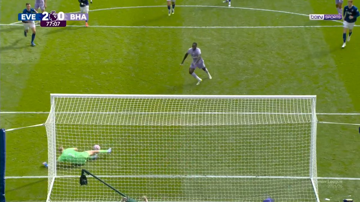 Brighton'da bugün Welbeck: ❌ Kale ağzından topu auta attı. ❌ Penaltı kaçırdı.