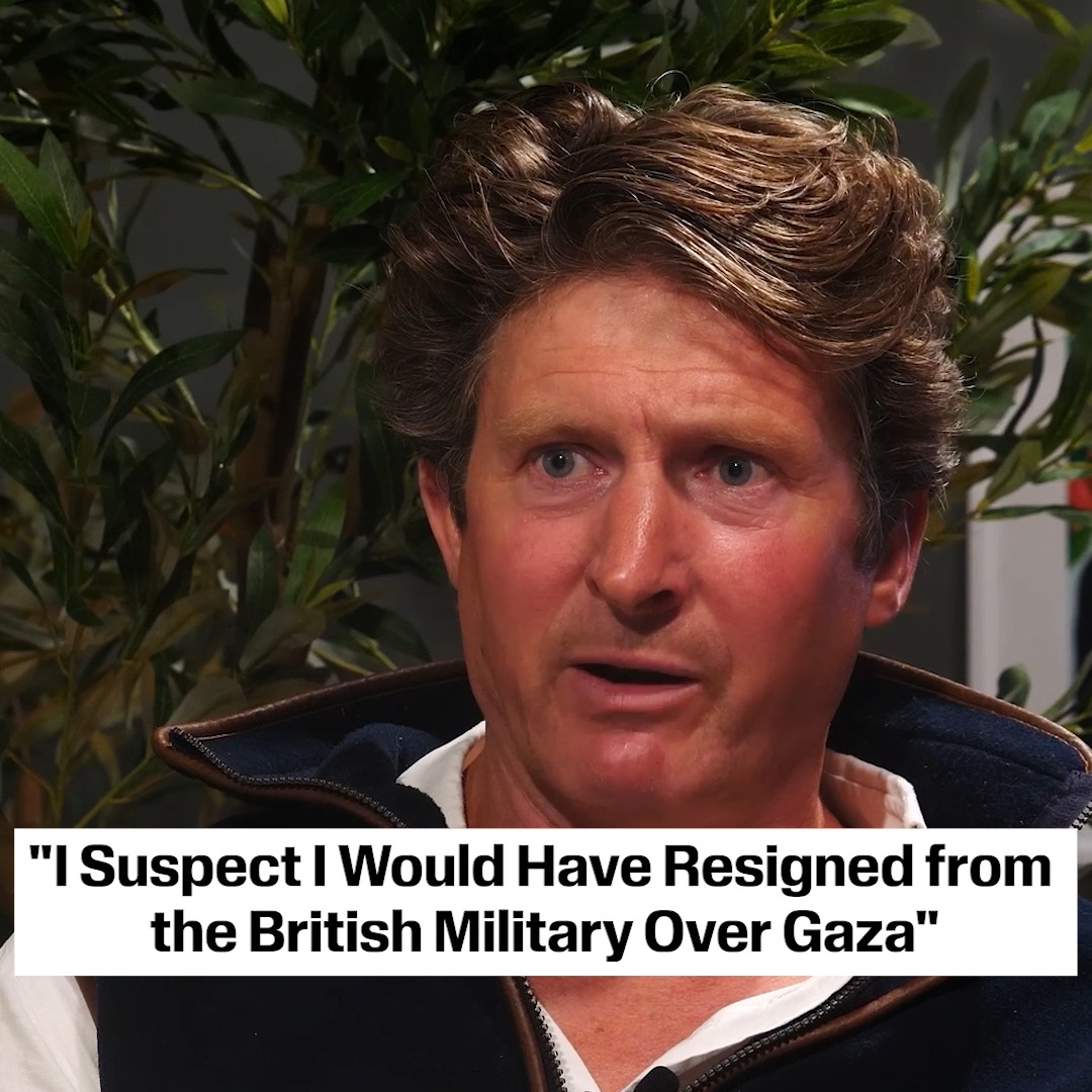 NEW | “I Suspect I Would Have Resigned from the British Military Over Gaza” Retired Major General Charlie Herbert Meets Matt Kennard. Charlie Herbert | Matt Kennard