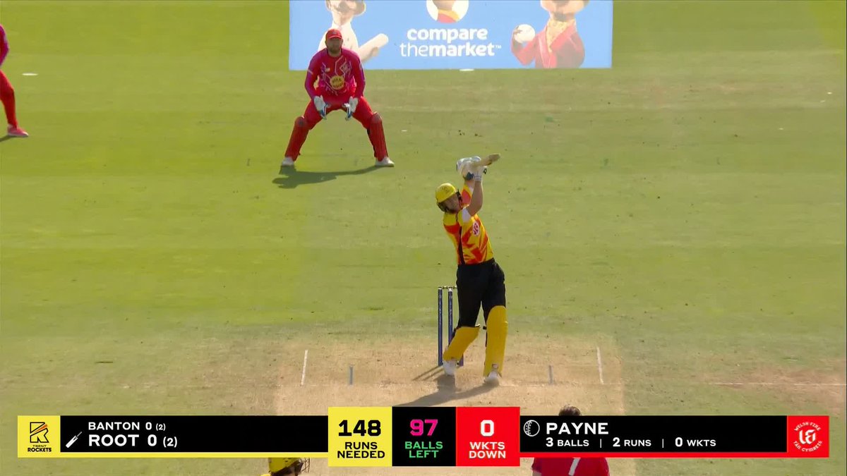 Joe Root survives thanks to a David Payne no-ball, the free hit then goes for SIX! 😅