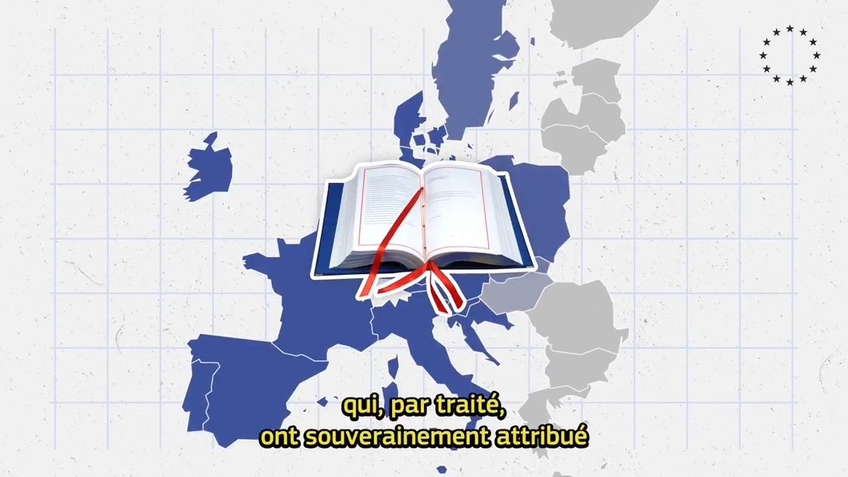 Aucun texte législatif européen n'est imposé par "Bruxelles" 🙅‍♂️ En Europe 🇪🇺, les décisions sont prises conjointement par le Parlement européen directement élu &amp; les ministres nationaux représentant les États membres 🤝 Explications ↓ #DecodeursUE