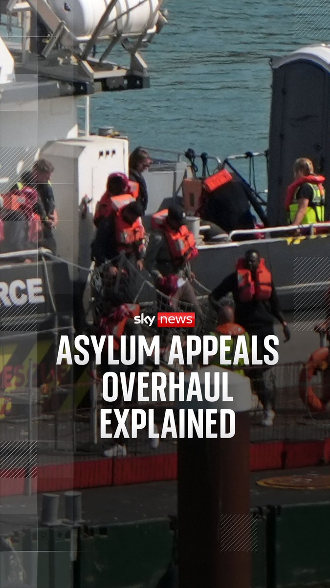 It currently takes, on average, more than a year to reach a decision on asylum appeals, so the government is planning to set up a new system to help reduce the backlog. Sky's @AmandaAkass explains how the new system might work ⬇️ Read more 🔗