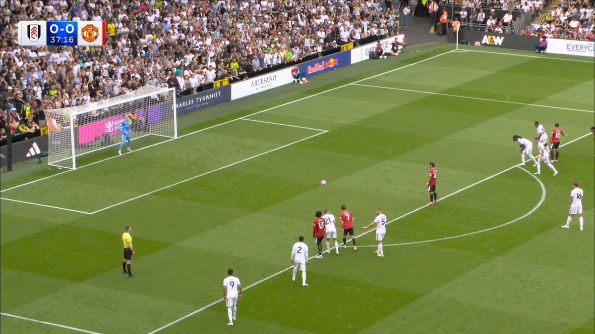 "That is an ugly one" Bruno Fernandes SMASHES his penalty over the bar! 😲