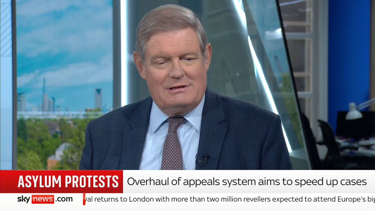 As protests over migrant hotels grow, the home secretary has pledged to introduce a new fast-track asylum appeals system to reduce "completely unacceptable" delays. Analysis from Sky's @JonCraig ⬇️ Read more 🔗 📺 Sky 501, Virgin 602 and Freeview 233