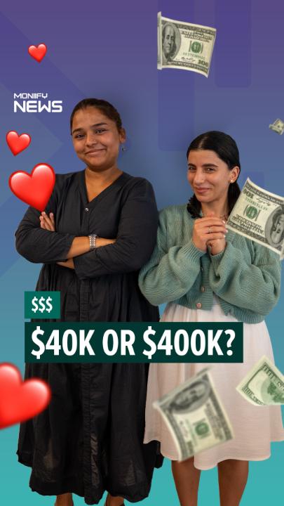Would you rather earn $40K a year doing something you love? ♥️ Or $400K a year doing something you hate? 💰 #thisorthat #vox #money #savings #careers