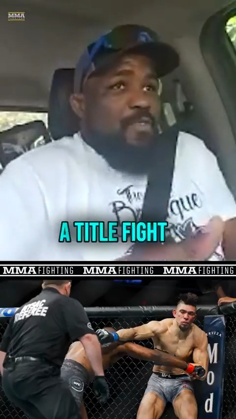 .Corey 'Overtime' Anderson remembers when a UFC executive told him why he wasn’t receiving his title shot: "He told me ‘We can’t give you a title fight, it’s 100 percent that you deserve a title fight, but we can’t give it to you because your social media isn’t there.'" (🎥 Damon Martin)