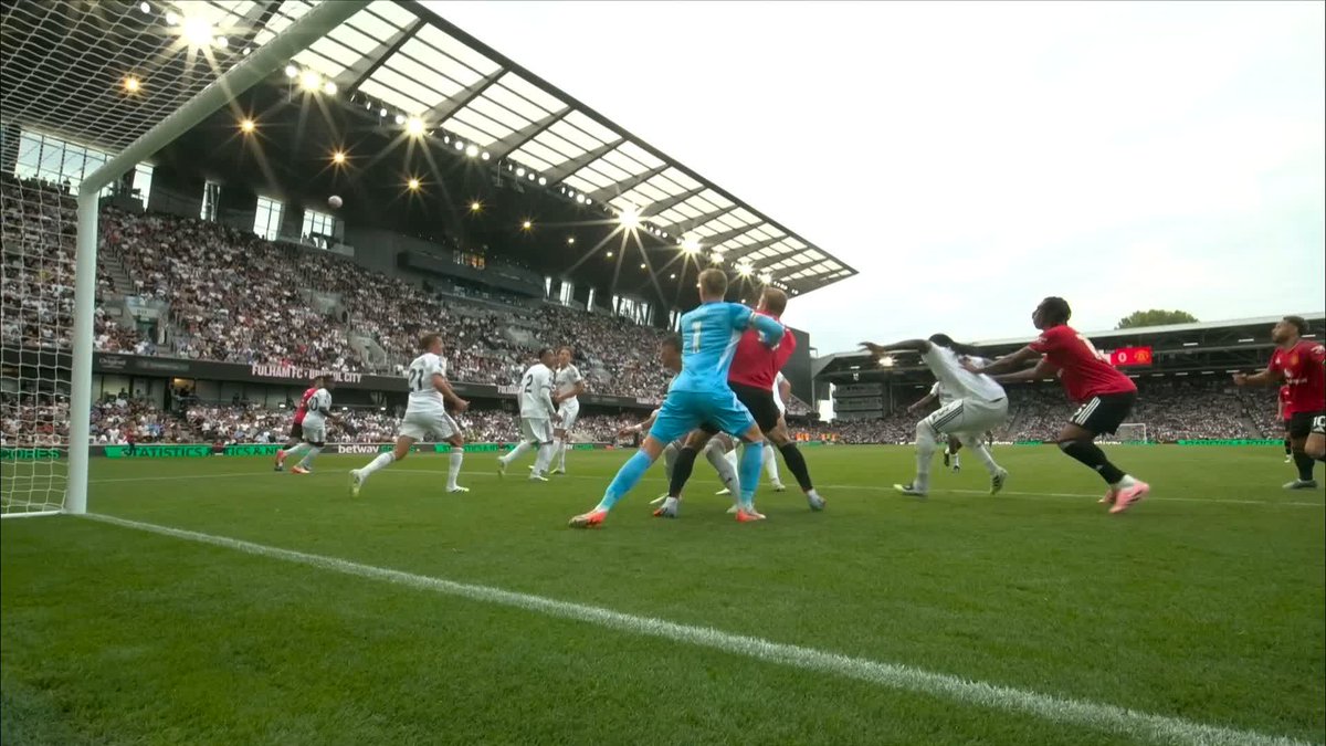 "When the ref looks back at it, they'll be disappointed" Calvin Bassey is adamant that he was fouled in the build-up to Manchester United's equaliser 🧐
