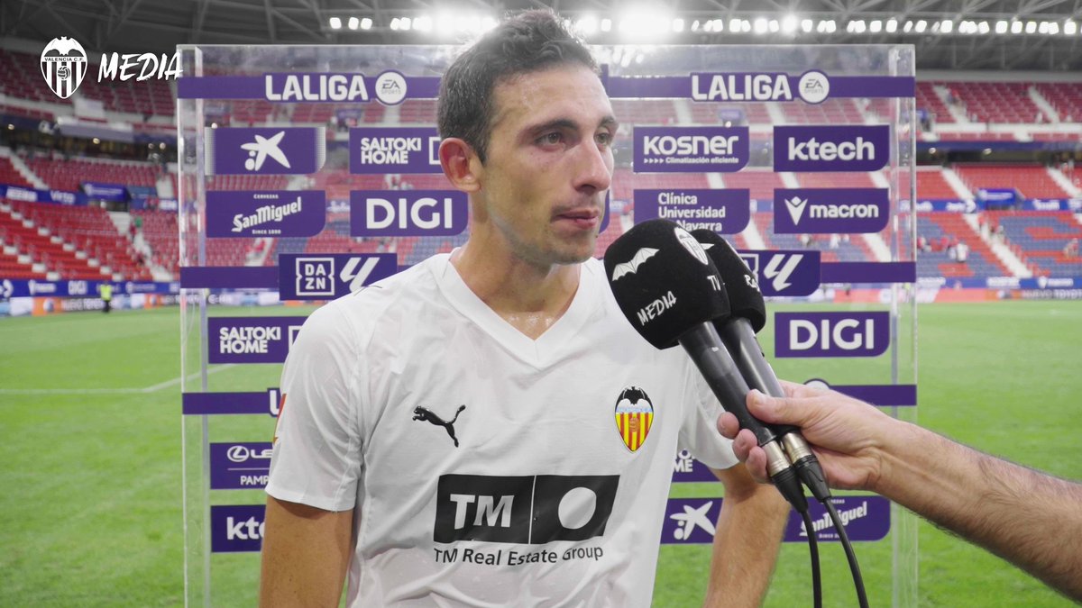 💬 César Tárrega Requeni: "Nos hemos vaciado hasta el final para conseguir el empate" #OsasunaValencia #ADNVCF