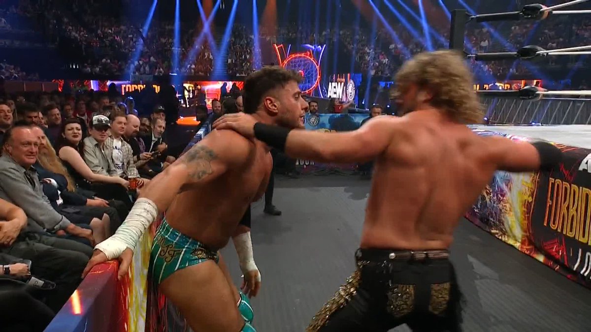 MJF got his ass kicked right in front of Shahid Khan, LMAOOOO.