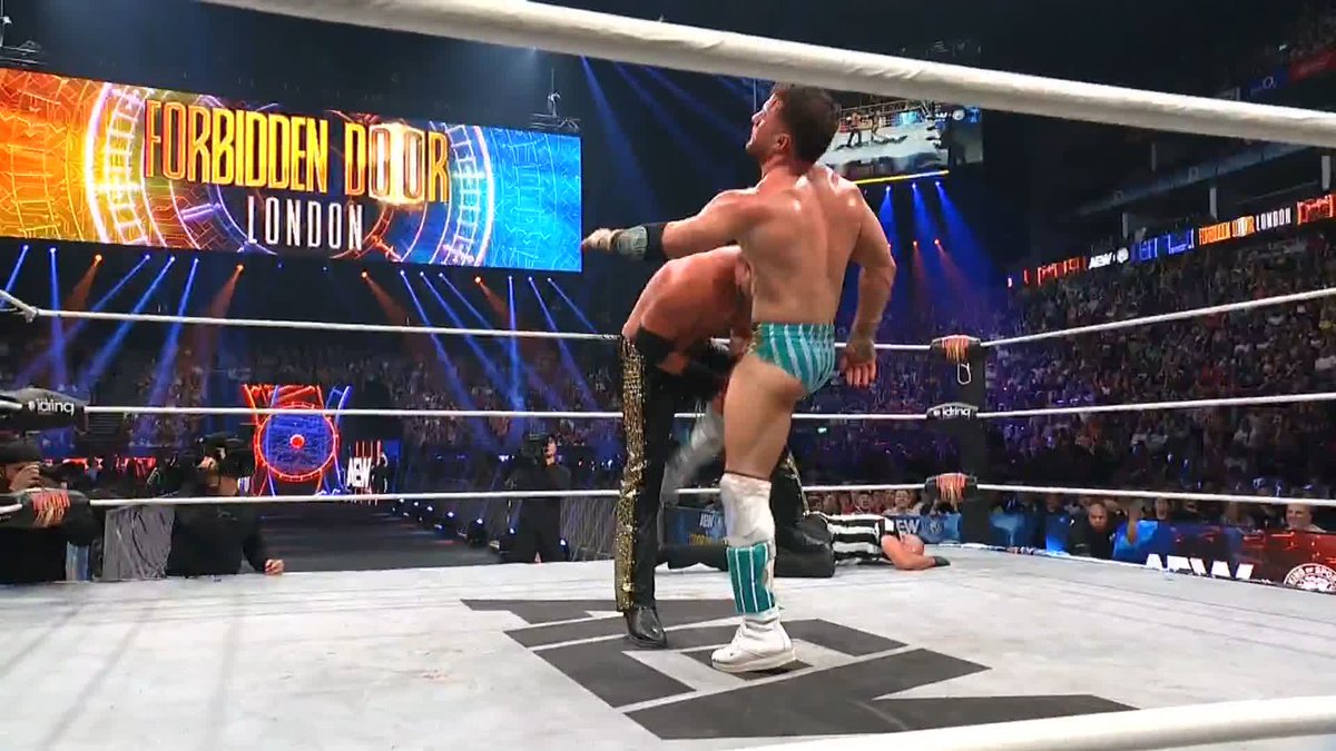 MJF thinks he won the AEW World Championship #ForbiddenDoor