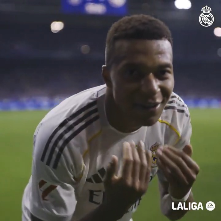 El pase. El control. La definición. #LaLigaHighlights | Kylian Mbappé