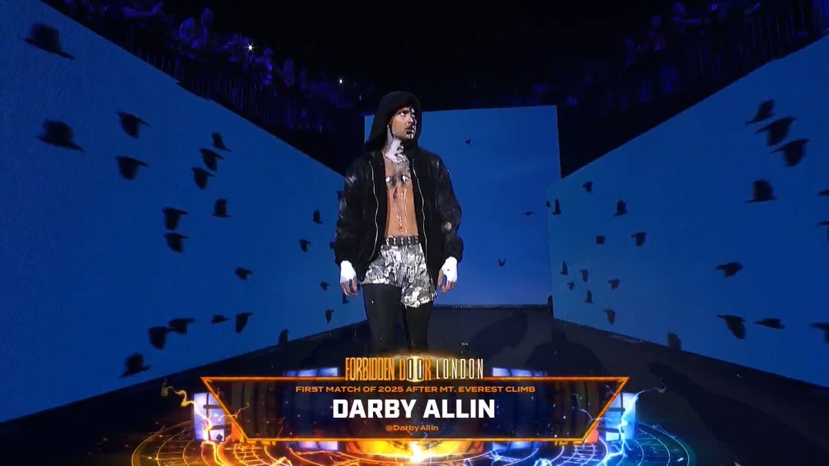 .DARBY ALLIN has a score to settle tonight, expect the unexpected! Watch #ForbiddenDoor on PPV right now!