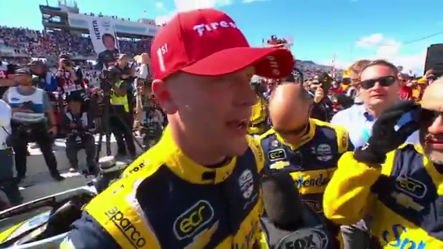 Welcome to the INDYCAR winners club, Christian Rasmussen!