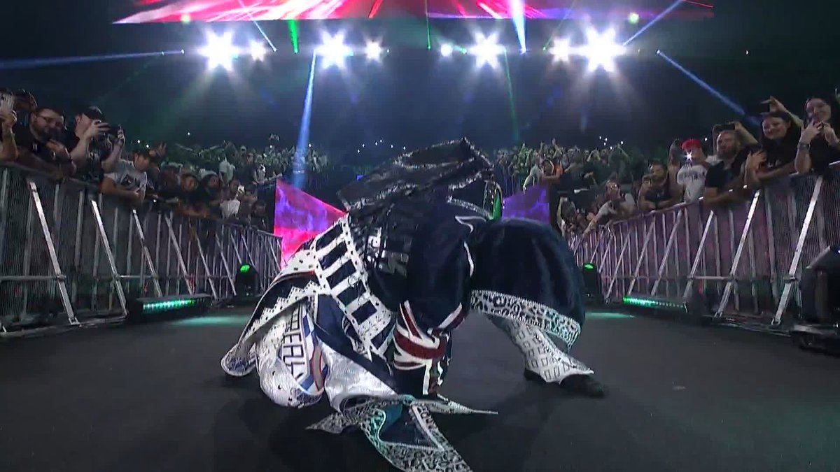 With Alex Windsor アレクス・ウィンザー’s words echoing through The O2, Will Ospreay • ウィル・オスプレイ enters this match motivated and focused. Watch #ForbiddenDoor on PPV right now!