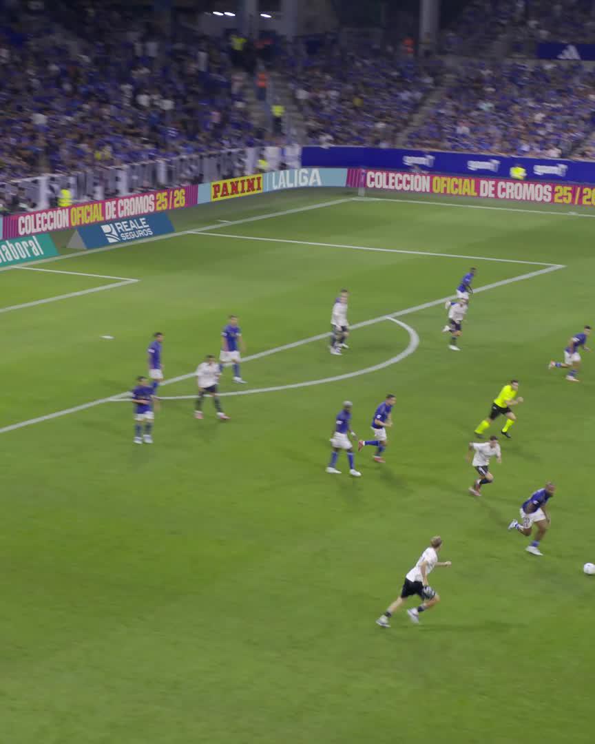 Leander Dendoncker trying to lob Thibaut Courtois on his Laliga Debut is not on my bingo card at all LMAO 🤣 #oviedorealmadrid #LaLiga