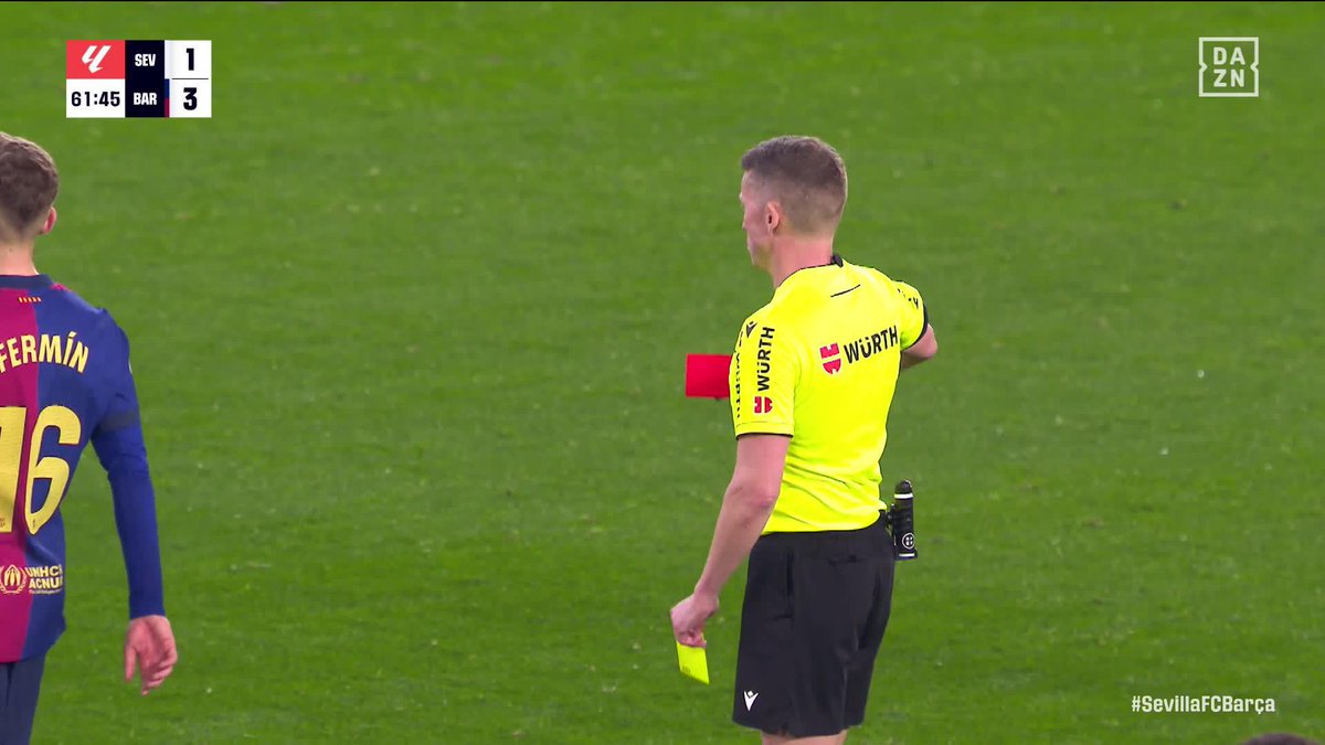 Fermin también tocó balón primero.