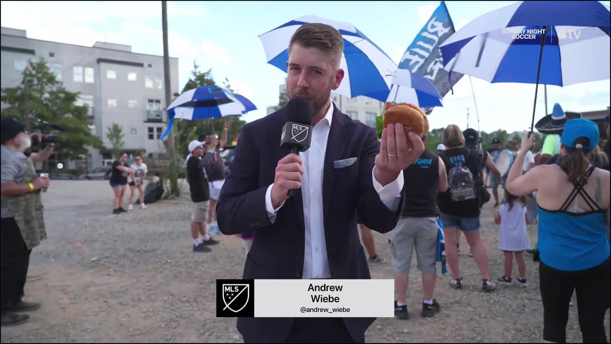 Choripán from the grill 🧑‍🍳 Drums with the supporters 🥁 Tailgating in Charlotte 🔥 Andrew Wiebe is living life for Sunday Night Soccer pres. by Continental Tire: