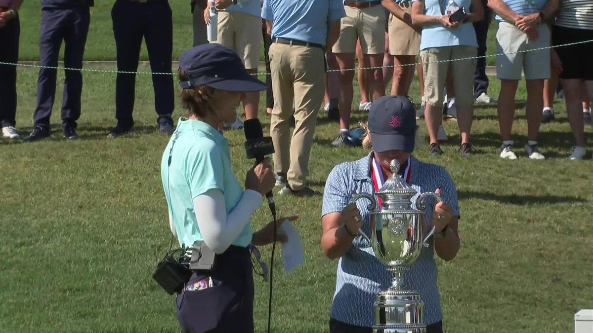 "I will endeavor to keep winning. I'll obviously enjoy it now as I've only done it once before! It's such an honor and I can't wait to go home and celebrate with my friends." A week at San Diego Country Club that Becky Morgan will never forget!