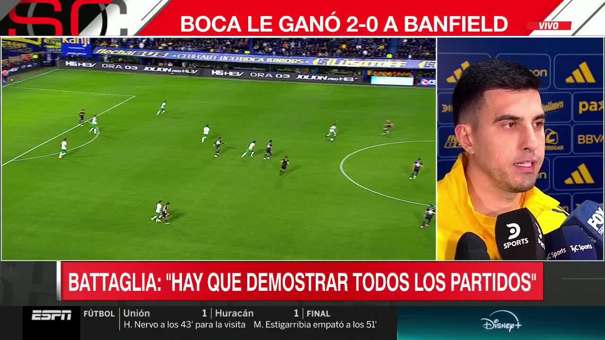 "HABLAMOS ENTRE NOSOTROS, NOS DIJIMOS ALGUNAS COSAS... SE NOTA EL CAMBIO". 🗣️ Rodrigo Battaglia