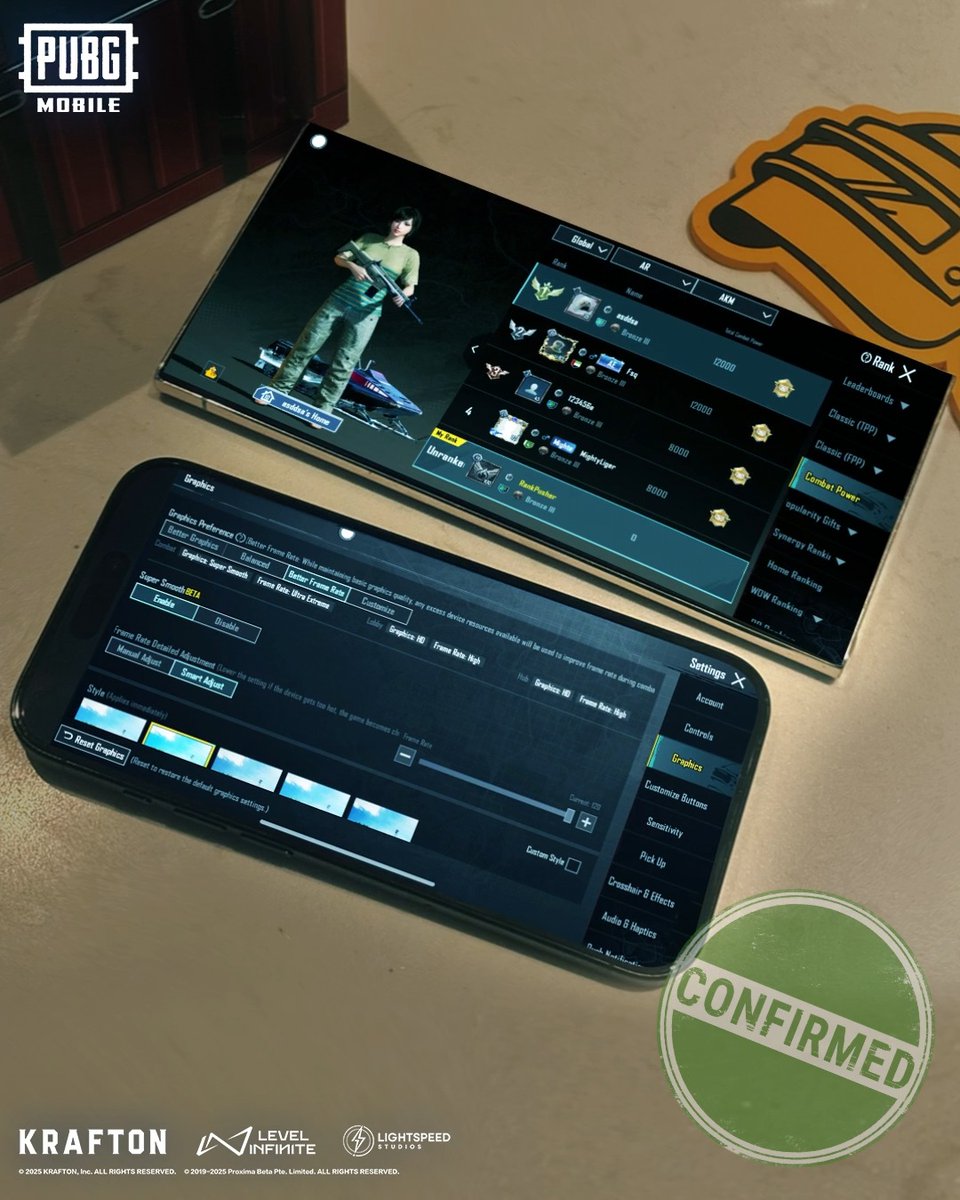 There’s smooth, and then there’s super smooth. 🧈 You’ll be able to enjoy a Super Smooth graphics experience in PUBG MOBILE Version 4.0, in addition to Firearm Combat Power rankings, Path of Glory, and 1v1 Solo Mode in Metro Royale. ✅ Join PUBG MOBILE BETA now and be the first to experience the new content! 📲 #PUBGMSPOOKYSOIREE #PUBGM400 #PUBGMOBILE