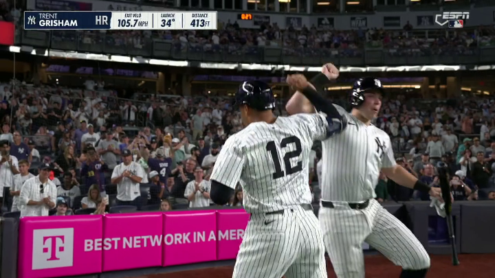Two home run night for Trent Grisham 🔥 📺 ESPN