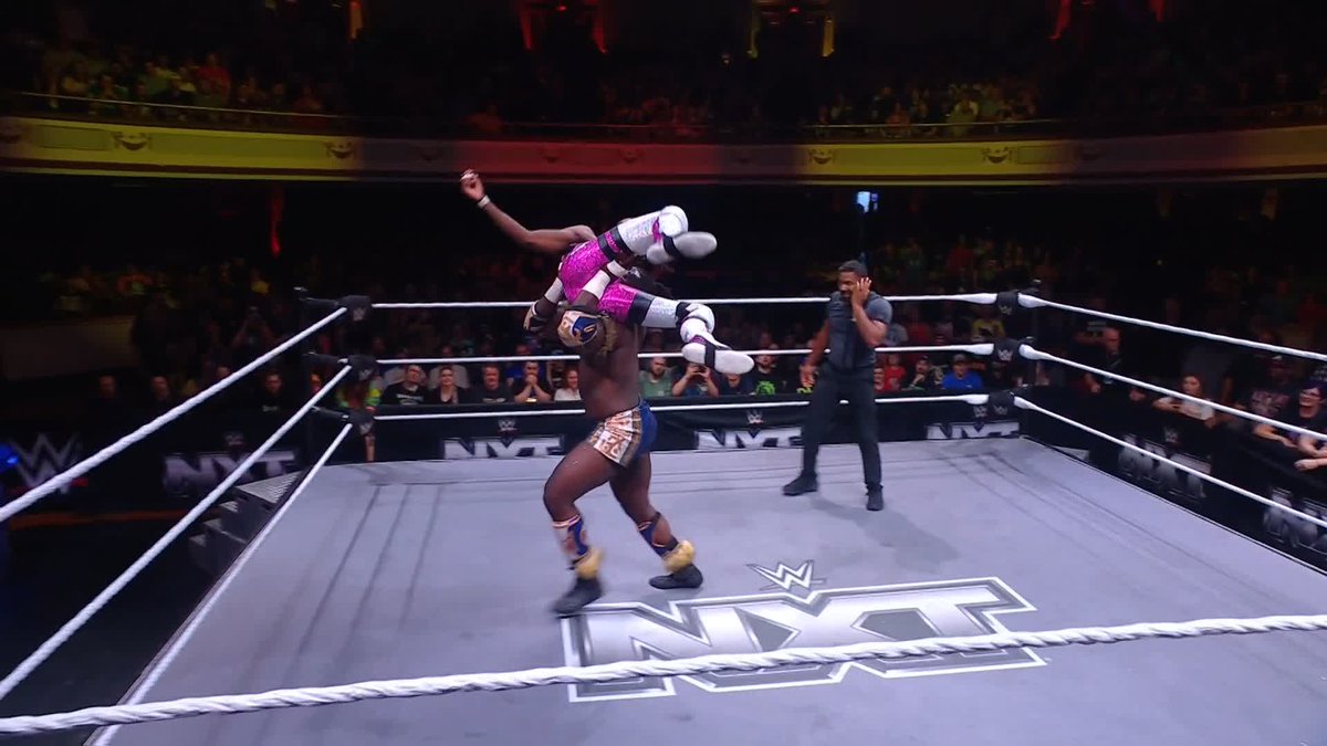 WHAT. AN. ENDING. OBA FEMI IS STILL THE NXT CHAMPION!!! 🤯