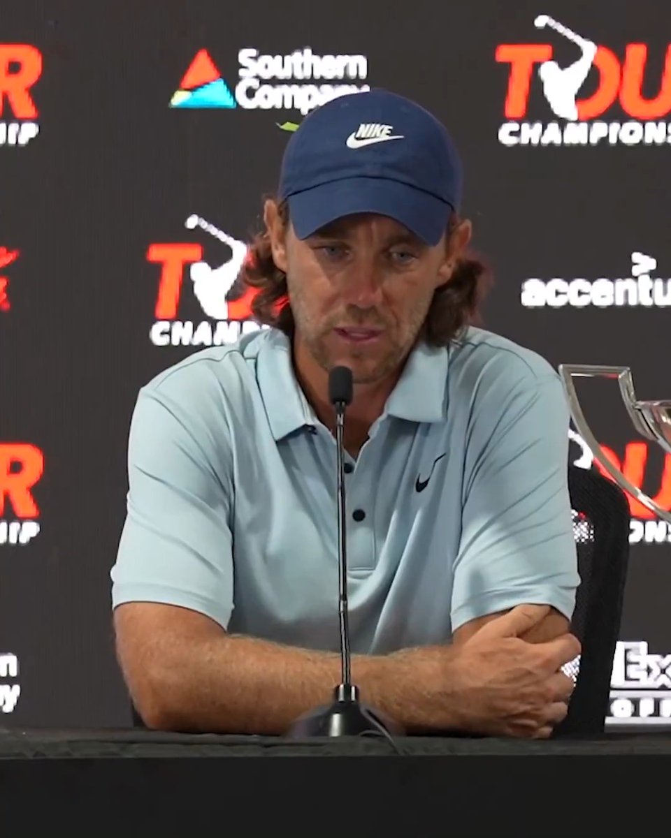 "Be a good person first... Person first, golfer second." Tommy Fleetwood shared some great advice following his first PGA Tour victory. 🙌