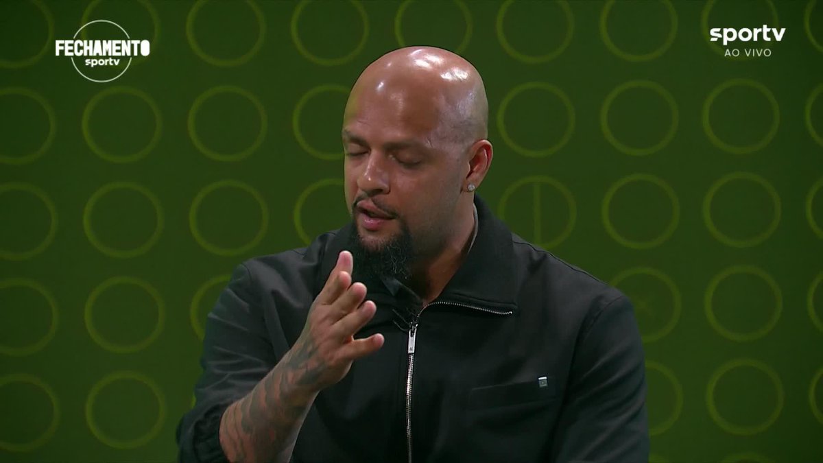 No #Fechamentosportv, Felipe Melo destacou a campanha do Cruzeiro e exaltou o golaço de Matheus Pereira: "Precisa ser considerado um dos gols mais bonitos do campeonato"