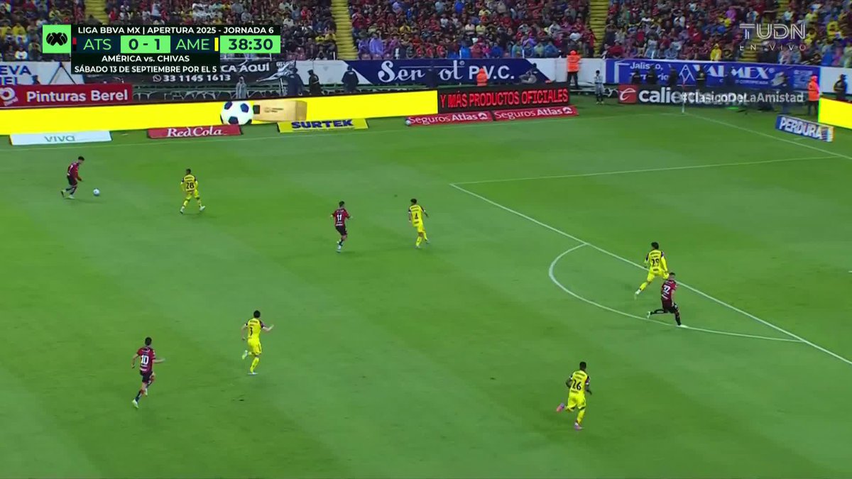 No mames, que golazo metió Del Prete:
