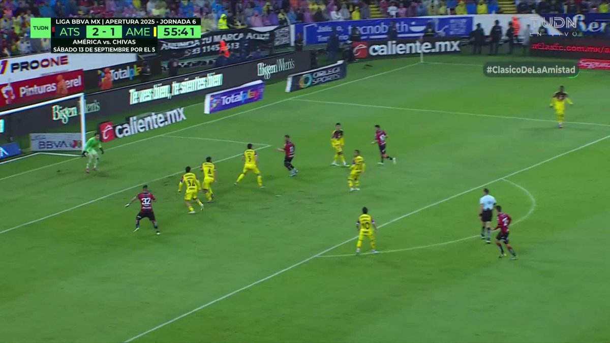 ¡GOOOOOL DEL ATLAS... ANULADO! ❌ #LigaMX #Clasicodelaamistad